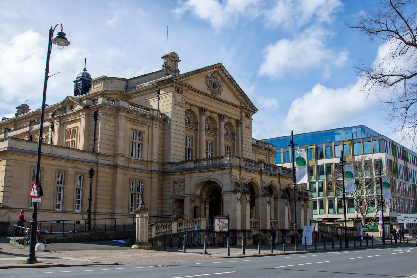 A civic city hall building